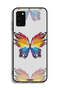 Samsung Galaxy A03s Protective Case Cover Digital Art Simple Background Minimalism Butterfly