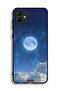 Samsung Galaxy A04 Protective Case Cover Moon Clouds