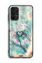 Samsung Galaxy A13 4G Protective Case Cover Hearts In Ring Art