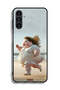 Samsung Galaxy A13 5G Protective Case Cover Fatty Baby Girl Running