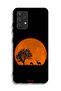 Samsung Galaxy A32 4G Protective Case Cover Evening Moon Art