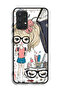 Samsung Galaxy A32 4G Protective Case Cover Unicorn Girl Art