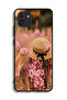 Samsung Galaxy A03 Protective Case Cover Hat Girl In Flowers