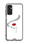 Samsung Galaxy A14 5G Protective Case Cover Girl Face Art