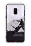 غطاء حماية لهاتف Samsung Galaxy A8 Plus (2018) بتصميم "الانضباط والتفاني والتصميم"