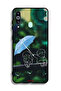 غطاء حماية لهاتف Samsung Galaxy A60 بتصميم زوجين من الفن التجريدي