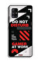 Samsung Galaxy A71 5G Protective Case Cover Do Not Disturb Gamer At Work