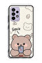 Samsung Galaxy A52 Protective Case Cover Smile Bear Art