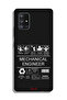 غطاء حماية لهاتف Samsung Galaxy A71 5G، ملصق مهندس ميكانيكي
