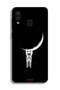 Samsung Galaxy A20 Protective Case Cover Hanging From Moon