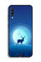 غطاء حماية لهاتف Samsung Galaxy A70 بتصميم غزال