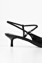 Women's Lea Black Shiny Stiletto - 4