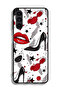 Samsung Galaxy A04s Protective Case Cover Lipstick And Shoes Art