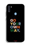 غطاء الحماية Samsung Galaxy A11 من سامسونج Galaxy A11 غلاف الحماية "انطلق على طريقتك الخاصة