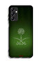 Samsung Galaxy A14 5G Protective Case Cover Kingdom Of Saudi Arabia Sign Vintage