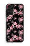 Samsung Galaxy A13 4G Protective Case Cover Portrait Flowers Pattern