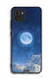 Samsung Galaxy A03 Protective Case Cover Moon Clouds