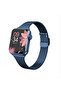 Apple Watch 38mm 40mm 41mm 42mm | Slim Milanese Straps | Blue