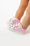 First Step Lace-Up Rabbit Embroidered Comfortable Non-Slip Sole Baby Girl Booties Shoes - 3