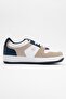 Lace-Up Men's Sports Shoes White Lacquer - 2