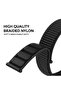 Apple Watch 49mm 46mm 45mm 44mm 42mm | Nylon Sport Band | Black - 6