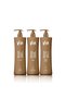 Brazilian Protein Hair Treatment Kit for Wavy/Curly/Coily Hair, 3x750ml