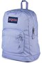 Solid Backpack with Adjustable Straps and Zip Closure - 15x32x42 cms - 2