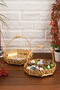 2 Pieces Top Handle Mirrored Sugar Bowl, Chocolate Bowl, Turkish Delight Bowl, Cookie Bowl 15 cm - 6
