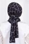 Shawl Chain Patterned Women's Snap Fastener Shawl - 4