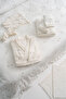 Nadia Daisy Embroidered Cotton Satin Double 6 Piece Duvet Cover Set - 4