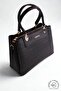 Original Armine Premium Quality Women's Shoulder and Hand Bag Suitable for Daily Use Embossed Black 206