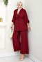 Harpe Jacket Pants Double Suit 1567 - Claret Red - 3
