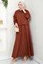 Faylin Jacket Dress Double Suit 1565 - Tan