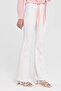 بنطلون مطاطي بخصر عالٍ وإسفنجة إسبانية إكرو - 4