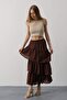 Layered Cut Long Skirt - 3