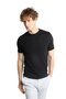 Men's Black Polo Neck Knitwear Short Sleeve - 3
