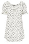 Plus Size Floral Print Wrap Fabric Square Neckline Ruffle Sleeve Blouse 322661 - 6