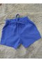 Men's Organic Şile Cloth Cotton 3-Piece (Green*Blue*Orange) Baby and Children's Shorts with Elastic Waist and Pockets - 5