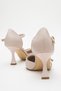 Women's Chain Heeled Shoes Ten Skin - 4