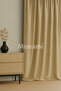 Luxury Beige Elegance Light Proof Blackout Curtain - 2