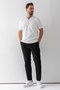 Men's Adjustable Waist Pocket Jogger Trousers Black - 5060 - 4