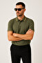 2979-1 Style Line (Style Line) Polo Neck Men's T-Shirt - 3