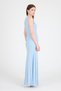 Baby Blue Side Slit Tulle Long Dress 251657 - 5