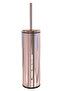 Cigo Wc Toilet Brush Rose Gold - Black Inside