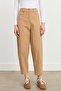 Carrot Canvas Denim Trousers Camel - 4
