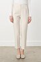 Elastic Waist Carrot Trousers Stone - 2