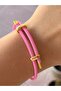 Adjustable Wicker String Bracelet - 2
