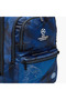 League Printed Trolley Backpack with Retractable Handle and Zip Closure - 35x23x51 cms - 8