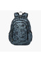 St.Right 18-inch Space Print Backpack with Adjustable Straps and Zip Closure - 30x20x45 cm
