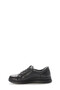 Tugerdi Black Zippered Lace-Up Genuine Leather Light Sole Casual Women's Shoes Tg091382611540 - 3